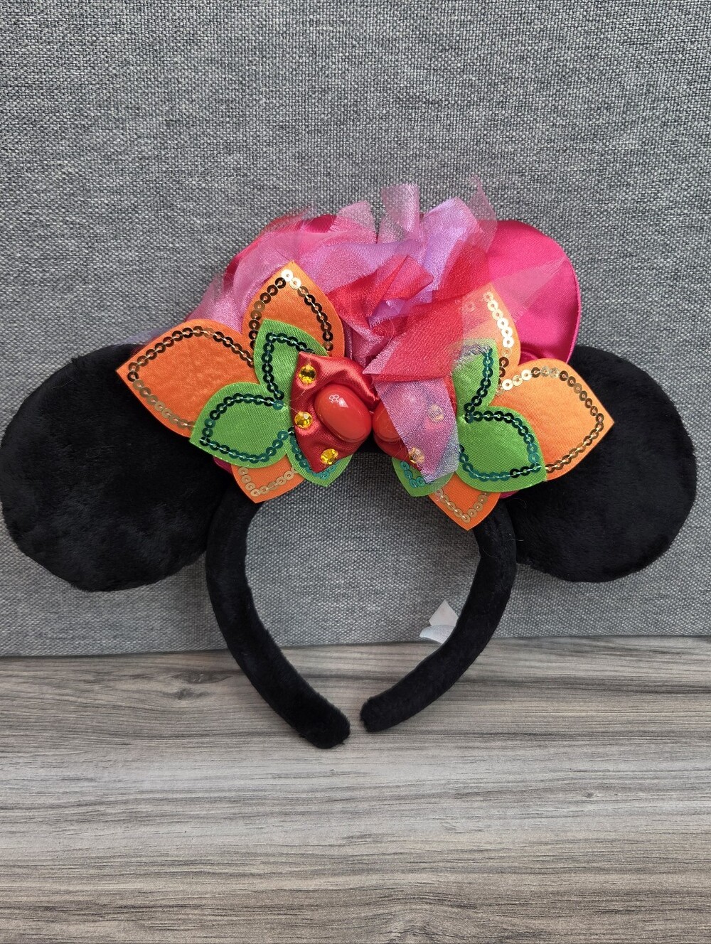Disney Minnie Mouse Ears – Halloween 2014 Tokyo Disneyland – Pink Bow